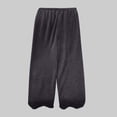 thumbnail image 7 of Diufon Fleece Sleep Pants for Women Elastic Waist Fall Winter Warm Pajama Pant Plush Cozy Homewear Lounge Bottoms, 7 of 7