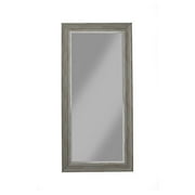 Sandberg Furniture 18311, Full Length Leaner Mirror, Antique Grey