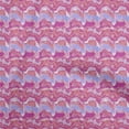 thumbnail image 1 of oneOone Polyester Spandex Pink Fabric Abstract Sewing Craft Projects Fabric Prints By Yard 56 Inch Wide, 1 of 4