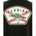 thumbnail image 2 of Rip Curl Men's BLACK Rock The Swamp Gator Short Sleeve T-Shirt, 2XL, 2 of 4