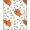 Orange, Pattern 3, variant on ODIKA 4' x 6' Machine Washable Non-Slip Area Rug, Kawaii heart High Traffic Rug, Red, 721610