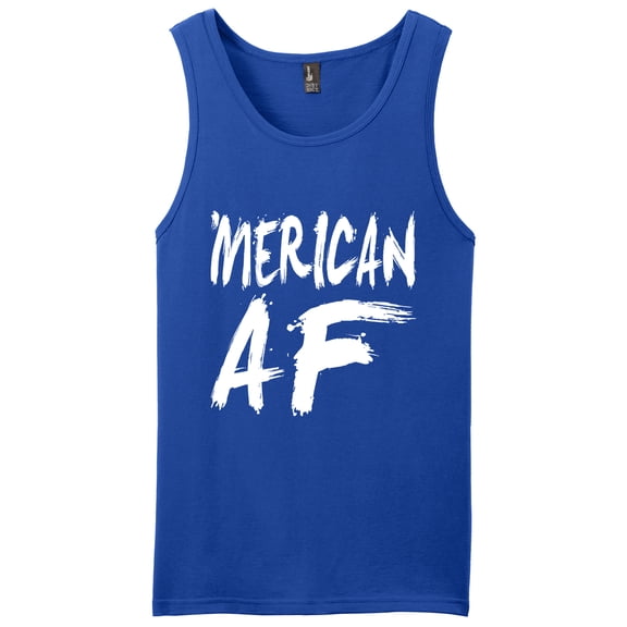 Merican AF Adult Tank Top Royal (XL)