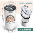 thumbnail image 3 of Teacher Appreciation Gifts For Women, Birthday, Graduation, Christmas, Thanksgiving Gifts For Teacher, New Teacher Graduation Gifts Ideas, Thank You Tumbler Gift, 20 Oz Stainless Steel Tumbler, 3 of 6