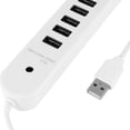 thumbnail image 5 of USB 2.0 Hub, 8-Port USB Hub USB Splitter Adapter 53cm Cable USB Expander for Laptop, PC, Flash Drive, Printer, Camera, Keyborad, Mouse, 5 of 5