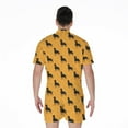 thumbnail image 2 of Rottweiler Dog Pattern Short Sleeve Men'S Rompers, Dog Pet Lover Casual Summer Jumpsuits Outfit, 2 of 4