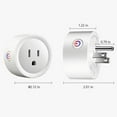 thumbnail image 3 of WiFi Smart Plug - 2.12x2.01in, Works with Alexa Google Assistant Remote Control Timer Schedule for Home Automation Voice Control, 3 of 7