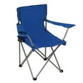 thumbnail image 4 of Ozark Trail Quad Folding Camp Chair with Cup Holder, Blue, 4 of 8