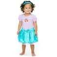 thumbnail image 2 of Disney Princess Ariel Infant Baby Girls Dress and Headband Newborn to Infant, 2 of 5