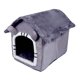 thumbnail image 3 of Cama tipo cueva para gatos Fernando lavable Orejas grises L, 3 of 8