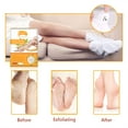 thumbnail image 3 of Foot Peel Mask 3 Pack, Peeling Away Calluses and Dead Skin cells, 3 of 4
