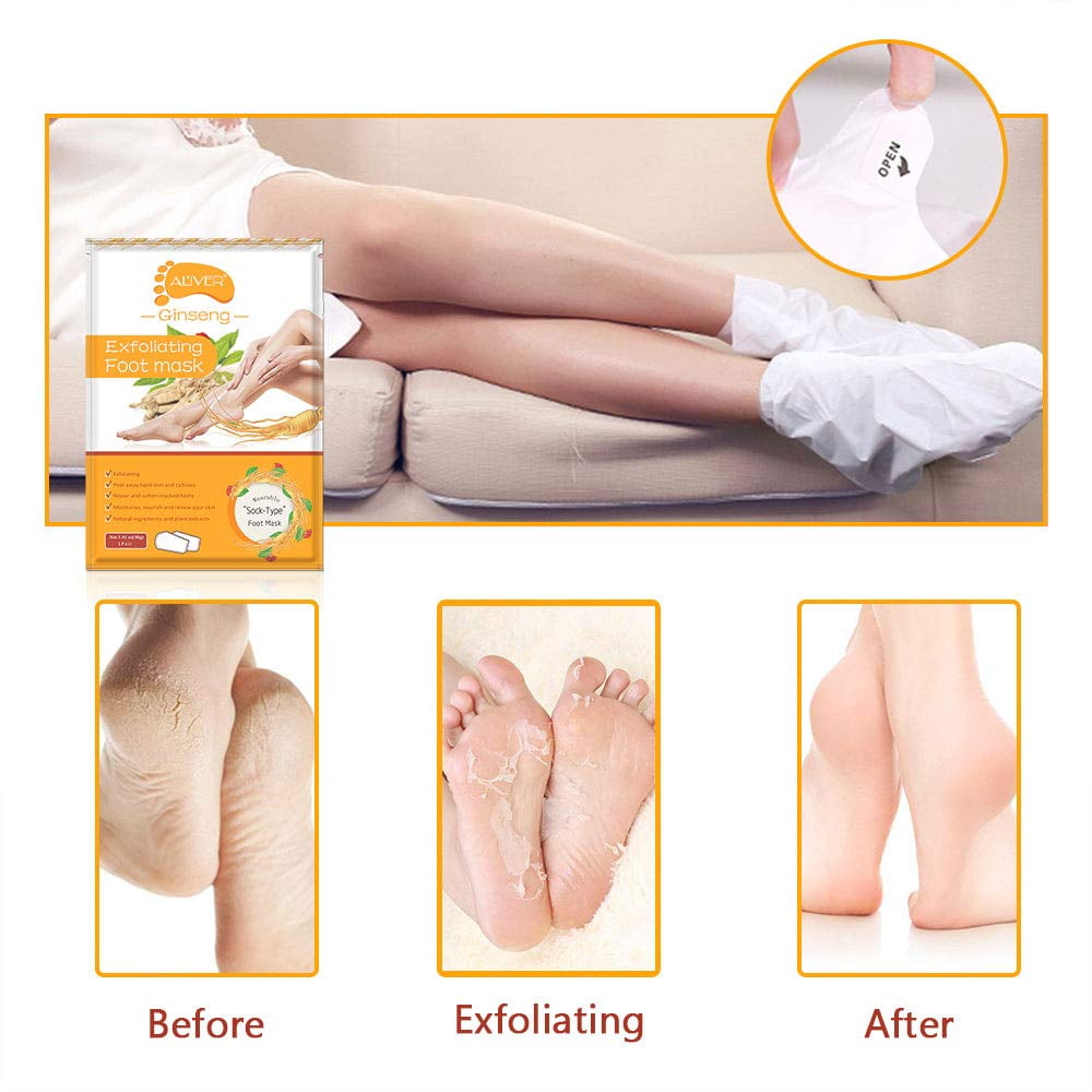 Diy exfoliating foot peel new arrivals