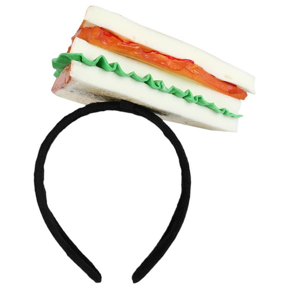 UPOUART Sandwich Shaped Headband Multi Color for Costume and Party Favors