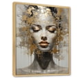 thumbnail image 2 of Designart "Meditative Mind Of A Woman II" Meditation Floater Framed Canvas Prints, 2 of 5
