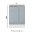 thumbnail image 2 of Gabinete Bajo Cocina Madesa Lux 60cm Con Encimera Gris B, 2 of 5