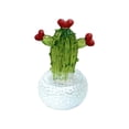 thumbnail image 2 of Harpily Desktop Decor Cactus Car Center Console Decoration Transparent Resin Crafts Computer Home Decoration, 2 of 3