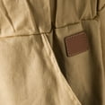 thumbnail image 3 of SWSMCLT Men's Lightweight Cargo Shorts Work Utility Shorts Outdoor Shorts Mid Rise Pocket Elastic Cotton Casual Khaki Small, 3 of 4