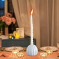 thumbnail image 4 of AuroraX Ceramics Candle Holder for Taper Candle,Fall Small Decorations,Pumpkin Decorative Candlestick Holders,Table Centerpiece Thanksgiving Dining Room Home Decor, 4 of 6