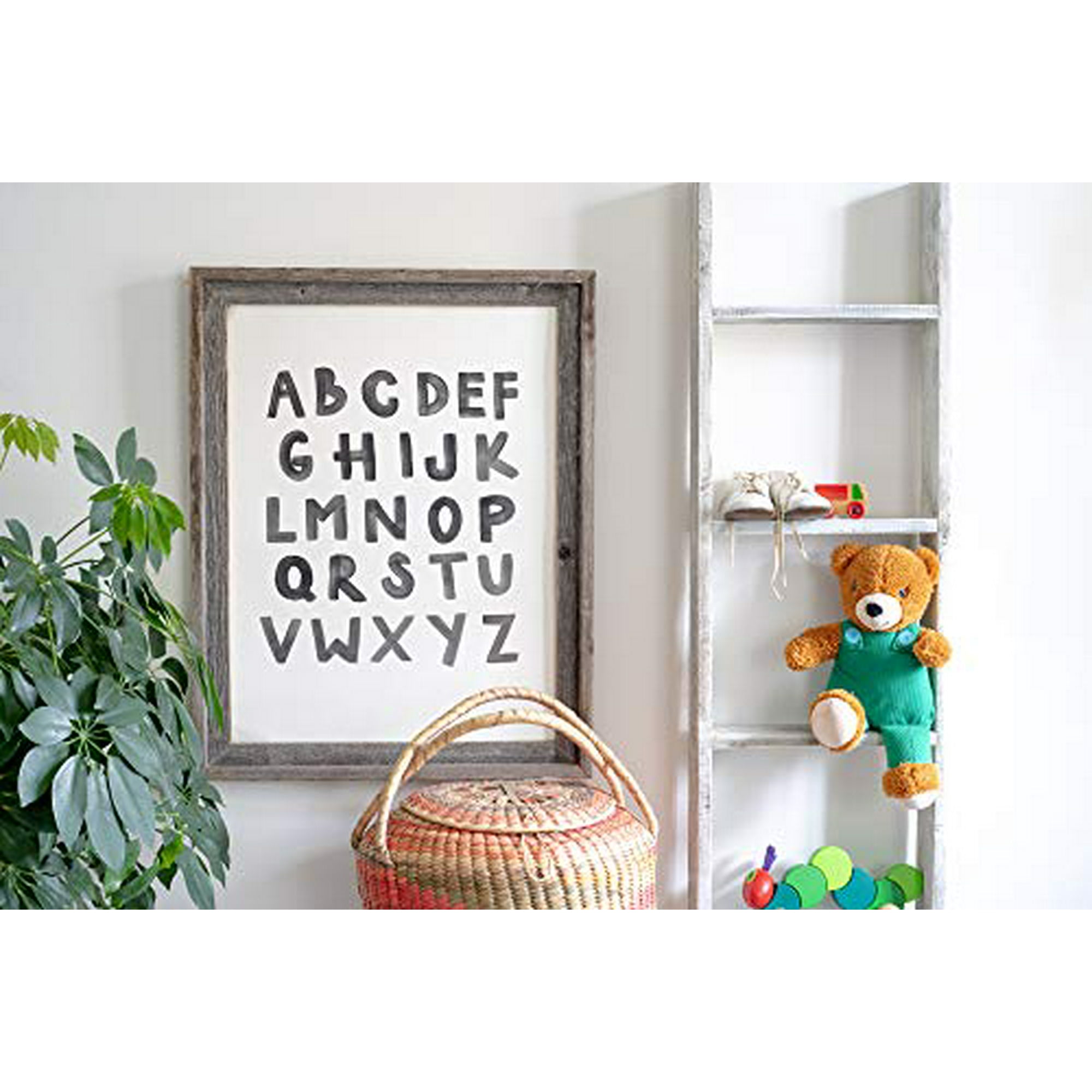 BarnwoodUSA Rustic Farmhouse Blanket Ladder
