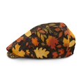 thumbnail image 2 of FUIALDOLG Soft Forward Cap, Fall Leaves Mix Pattern Polyester Light Adjustable Newsboy Forward Hat for Travel Outdoor Driving, 2 of 4