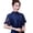 Navy, variant on SWSMCLT Women's Lace Cape Short Sleeve ShrugLoose Tulle Short High Low Top Sheer Soft Poncho Party Basic Winter White One Size
