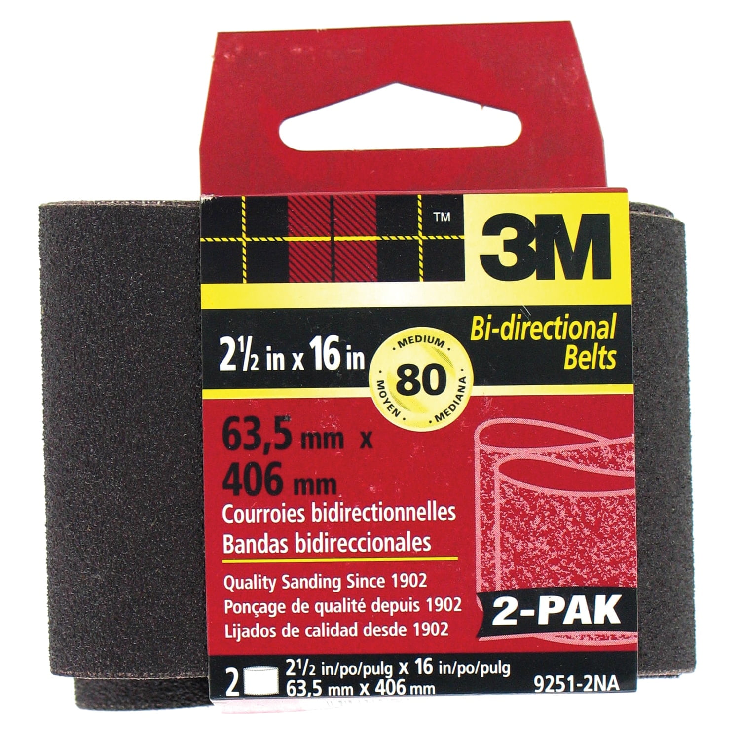 6 Pack 2 1//2 X 16 Inch 120 Grit Silicon Carbide Sanding Belts