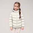 thumbnail image 5 of KAUOD Girls Full Zipper Puffer Jackets Winter Insulated Hooded Quilted down Coats Kids Snow Ski Puffer Outwear with Pockets, 5 of 8