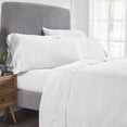 thumbnail image 3 of Modern Threads 4-Piece Microfiber White Adult Sheet Set, Queen, 3 of 11