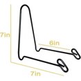 thumbnail image 2 of 2 Pack Display Stand Easel Iron Bowl Stands for Display Large Deep Bowls, Platters and Deep Dishes, 2 of 5