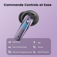 thumbnail image 2 of VEAT00L P91 Écouteurs Sans Fil, Bluetooth V5.4 avec Micros à Réduction de Bruit, Autonomie Longue de 60 H, Écouteurs Intra-Auriculaires, 2 of 7
