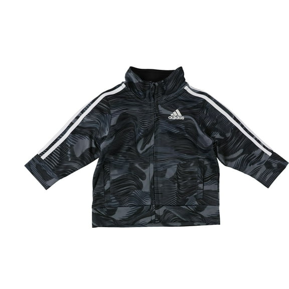 Adidas Boys Camo Track Jacket, Grey, Infant, 6 mos