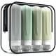 thumbnail image 1 of Botellas de viaje Mrsdry de silicona comprimibles de 90 ml (paquete de 4), 1 of 8