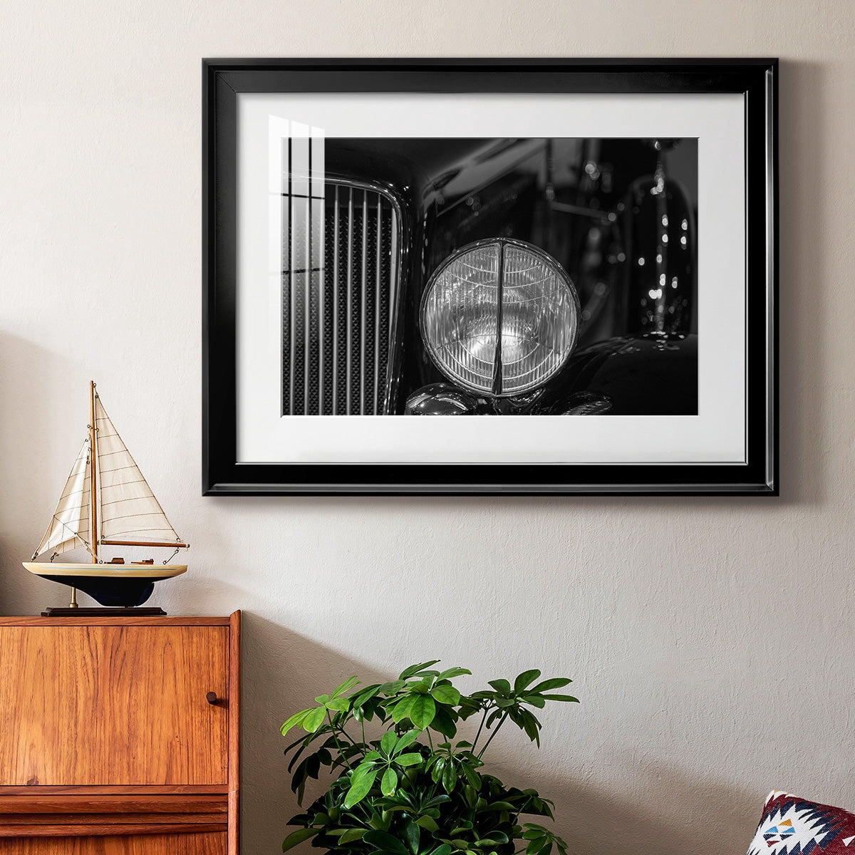 Vroom III Premium Framed Print - Ready to Hang