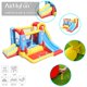 thumbnail image 4 of Casa hinchable AirMyFun Rocket con diseño de ventilador, 4 of 9