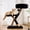 Sheen Black, variant on 33" Natural Wood Cat Tree for Indoor Cats Small to Medium Up to 12lbs, Modern Cat Tower w/ Super Soft Polymer Cushion Bed Perch, Sisal Scratching Posts and Hanging Plush Ball, Adult Pet Furniture