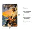 thumbnail image 2 of Veracruz Mexico - Vintage Travel Poster by T. Bueno Diaz c.1951 - 8 x 12 inch Vintage Metal Tin Sign, 2 of 4