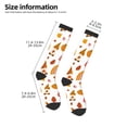 thumbnail image 2 of Salouo Fall Gnomes Harvest Print Women's Men's Ankle Socks 1-pack Casual Athletic Socks for Unisex Adult Moisture-Wicking Socks for Daily Wear/Running/Sport, 2 of 8