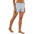 thumbnail image 7 of ToBeInStyle Women's Contrast Waistband Athletic Shorts, 7 of 7