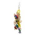 thumbnail image 1 of Parrot Chew Toy Fake Flower Bead Design Parrot Chain Toy Bird Cage Bell Toy, 1 of 10