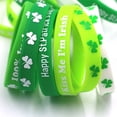 thumbnail image 4 of 10pcs Saint Patrick'S Day Silicone Bracelet Girl Boy Performance, 4 of 20