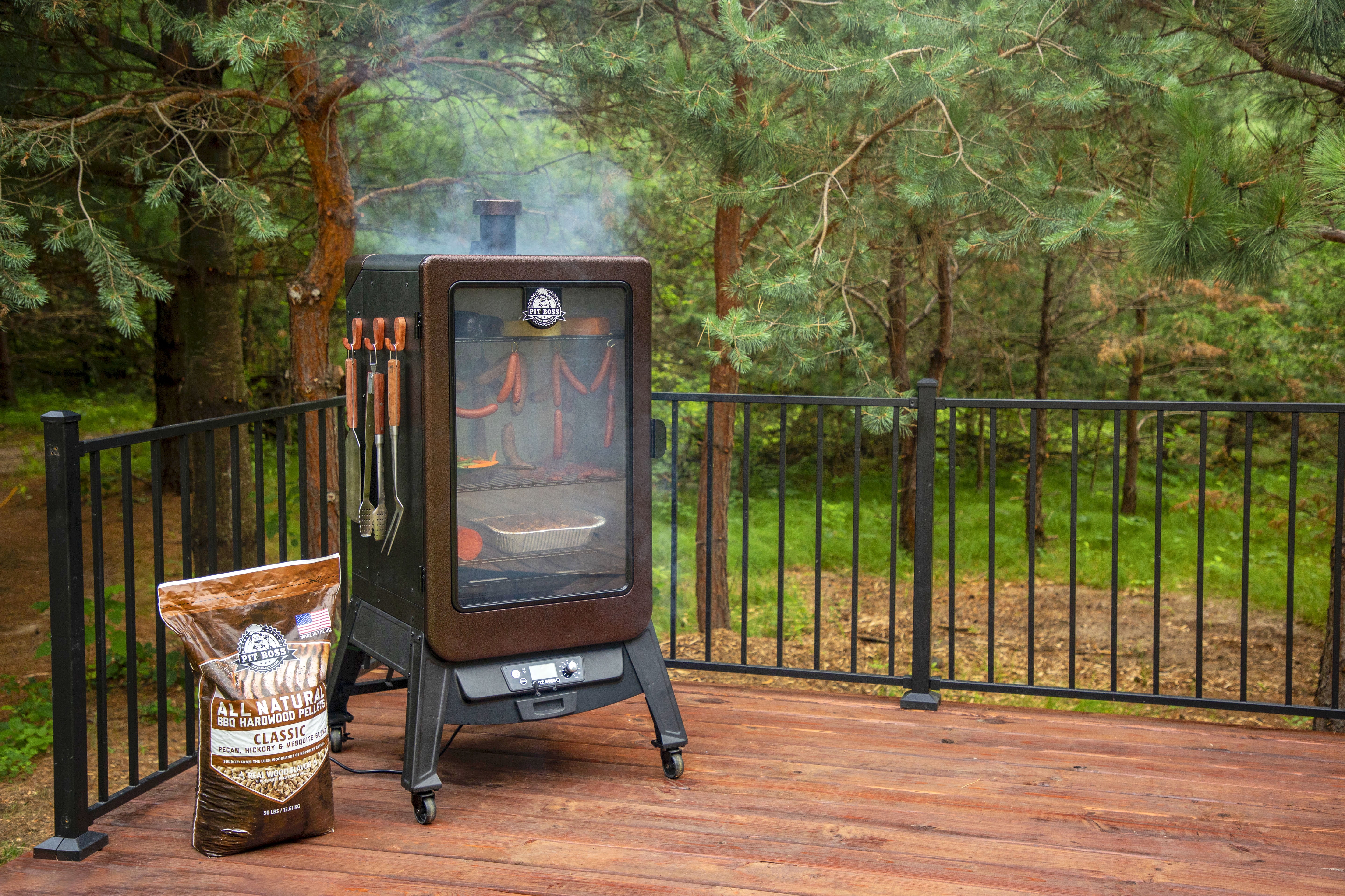 Pit Boss Grills Brandclub Pit Boss Copperhead 7 Series Vertical Pellet Smoker PBV7P1