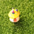 thumbnail image 4 of Ensemble de 4 Ornements Miniatures en Résine Mini Maison Champignon pour Décoration de Jardin Féerique Décoration de Micro Paysage Maison de Poupée Mousse, 4 of 7