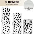 thumbnail image 4 of White and Black Of Leopard Print Kitchen Rugs Sets Of 3,Kitchen Runner Rugs Non Skid Washable,Decorative Kitchen Floor Mats for Kitchen,Sink,Laundry,17"x30"+ 17"x47" + 17"x59", 4 of 6