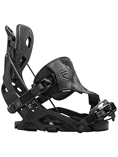 Flow Mens Fuse Hybrid Snowboard Bindings 2016, Black, XL by Flow