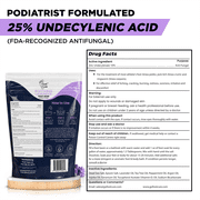 Foot Cure Soothing Lavender Foot Soak - Pedicure Foot Spa with Epson Salts for Soaking, Athlete's Foot, Callus Softening, Foot odor Scent 16oz