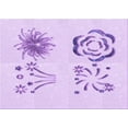 thumbnail image 1 of Ahgly Company Machine Washable Indoor Rectangle Transitional Heliotrope Purple Area Rugs, 8' x 10', 1 of 7