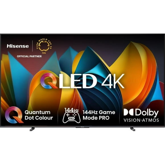 HISENSE - Hisense 100E7NQ PRO TV 2.54 m (100") 4K Ultra HD Smart TV Wi-Fi Black 500 cd/m2