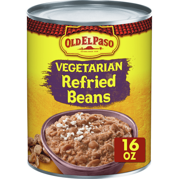 Old El Paso Vegetarian Refried Beans, 16 oz