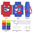 thumbnail image 5 of Juguete plegable para lanzar bolsas HUOGUO, de doble cara, para niños, 5 of 5