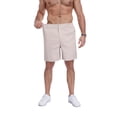 thumbnail image 2 of Iceglad Men’s Casual Shorts Cotton Stretch Elastic Waist Summer Shorts Lightweight Drawstring Comfort Fit Lounge Beach Shorts with Pockets, 2 of 7