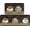 Coffee 1, variant on Lemon Kitchen Decor Rug 2 Pieces Set, Lemon Decorations Kitchen Rugs and Indoor Floor Mats Non Skid Washable 17"x47"+17"x30"